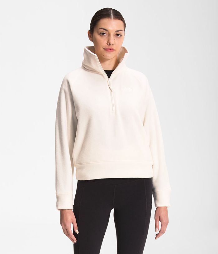 Pullover The North Face Mujer Blancas City Estándar Micro-Fleece ¼ Zip 90376MJOP